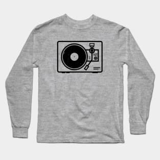 Record Player Long Sleeve T-Shirt